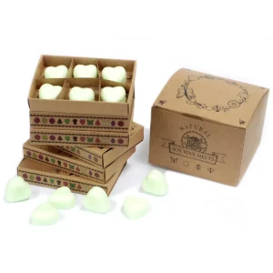 Presentförpackning med 6 doftvax i sojavax Brandy Butter - produktbild 4