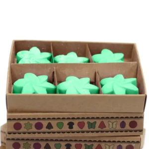 Presentförpackning med 6 doftvax i sojavax Hidden Garden - produktbild 4
