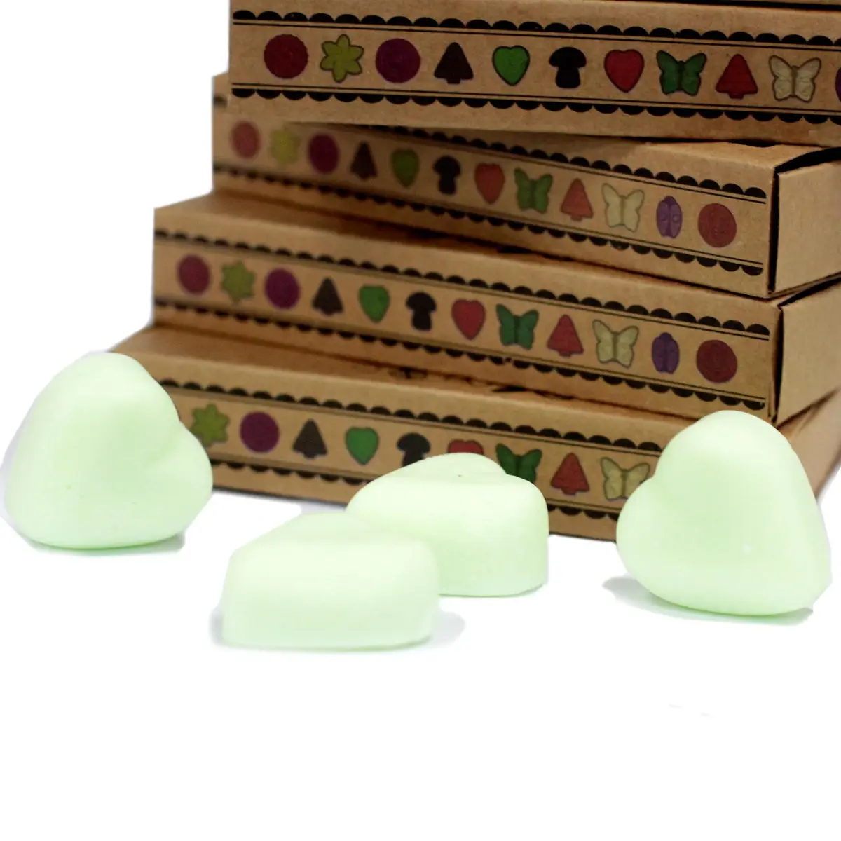 Presentförpackning med 6 doftvax i sojavax - Vattenmelon Fräsch - produktbild 3