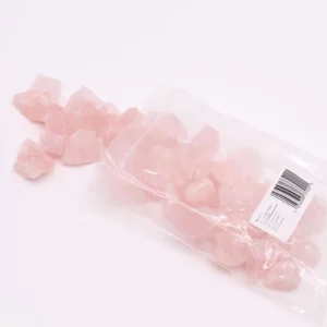 Rå rosenkvartskristaller 500 g - produktbild 4