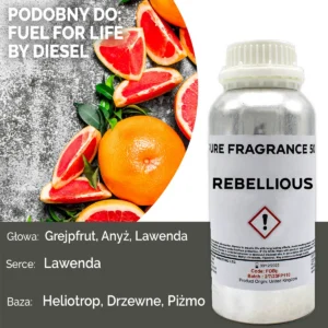 Rebellious ren doftolja 500 ml - produktbild 2