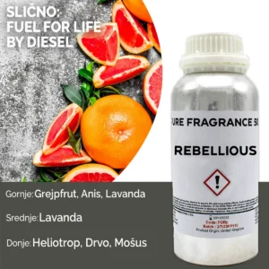 Rebellious ren doftolja 500 ml - produktbild 3