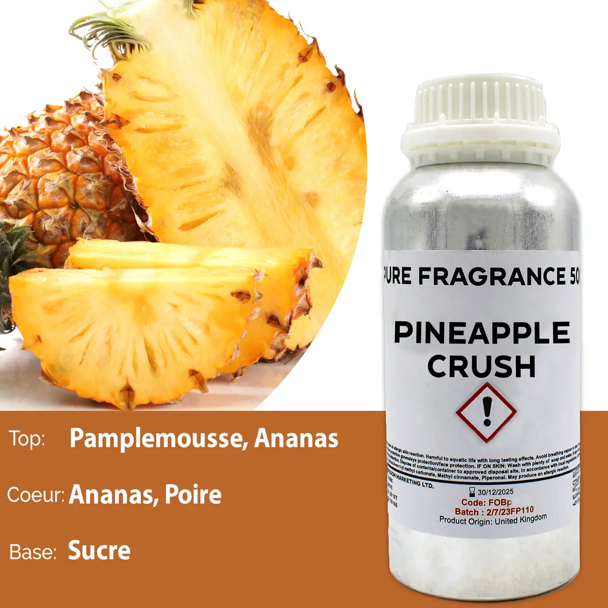 Ren doftolja Ananas Crush 500 ml - produktbild 3