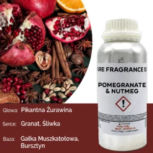 Ren doftolja med granatäpple och muskotnöt 500 ml - produktbild 2