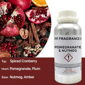 Ren doftolja med granatäpple och muskotnöt 500 ml - produktbild 6