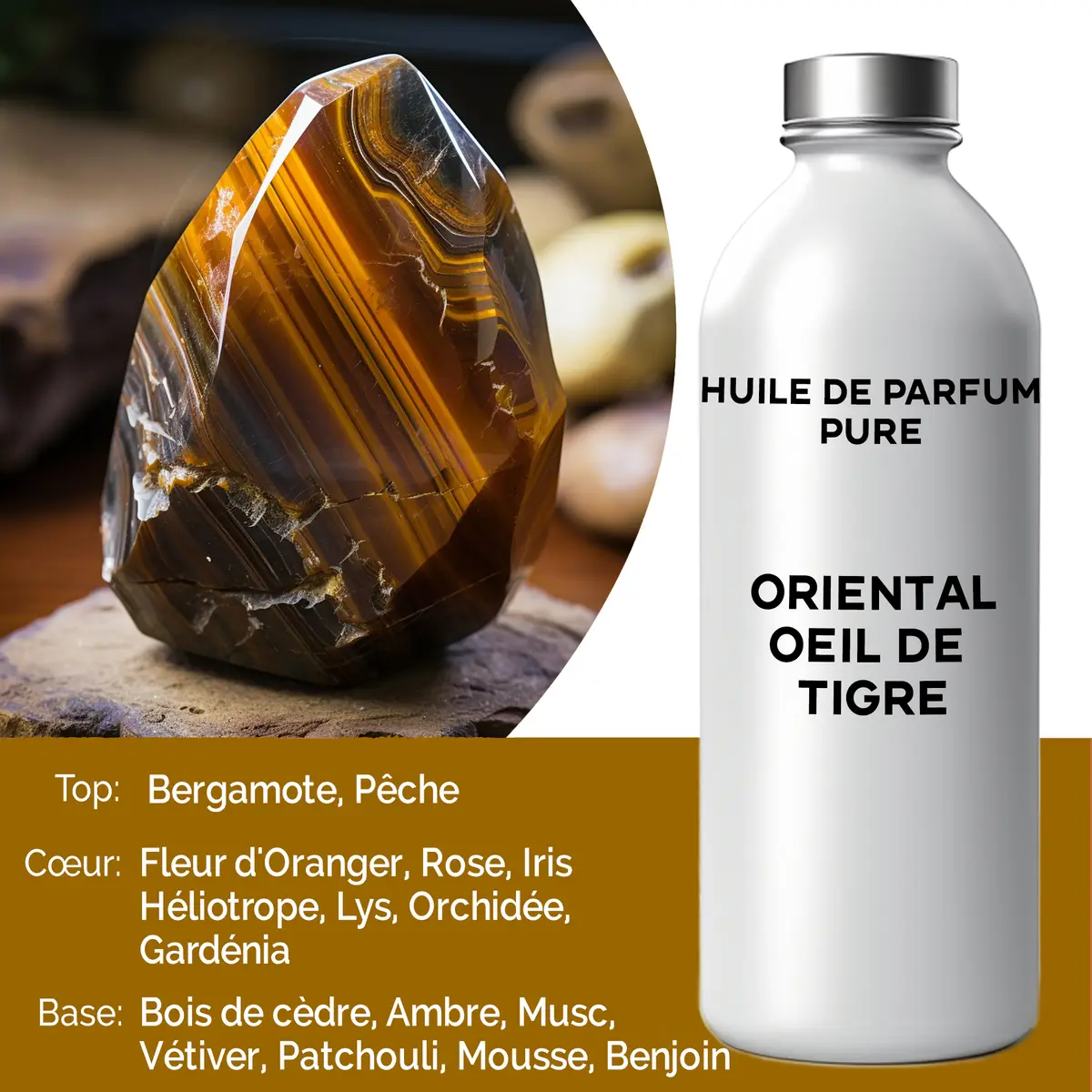 Ren doftolja Orientalisk Tigeröga 500 ml - produktbild 2