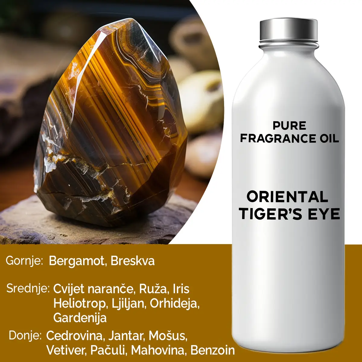 Ren doftolja Orientalisk Tigeröga 500 ml - produktbild 3