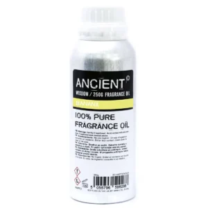 Aluminiumflaska med ren banandoft doftolja 250g från Ancient Wisdom