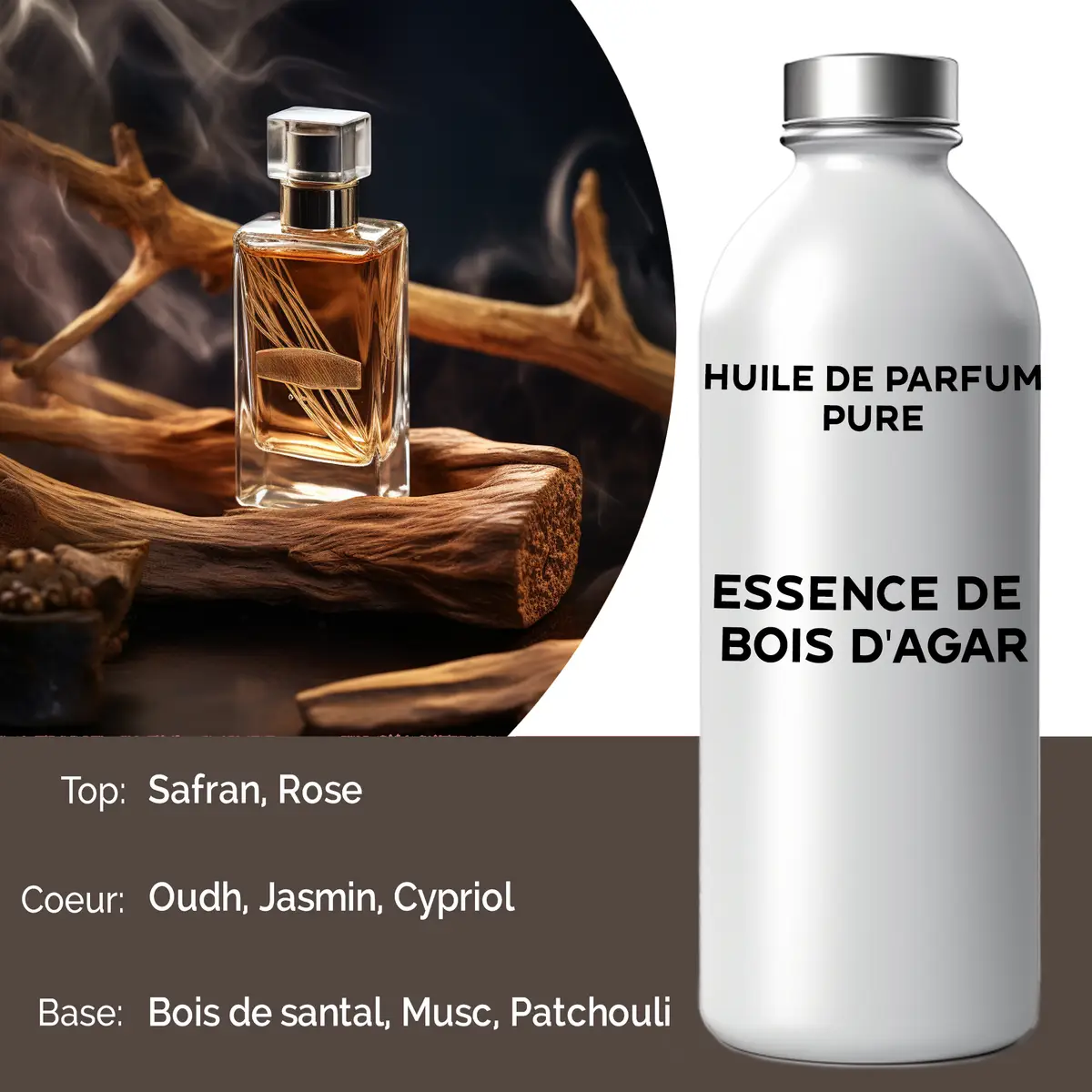 Rena doftoljan Agarwood Essence 500g - produktbild 4