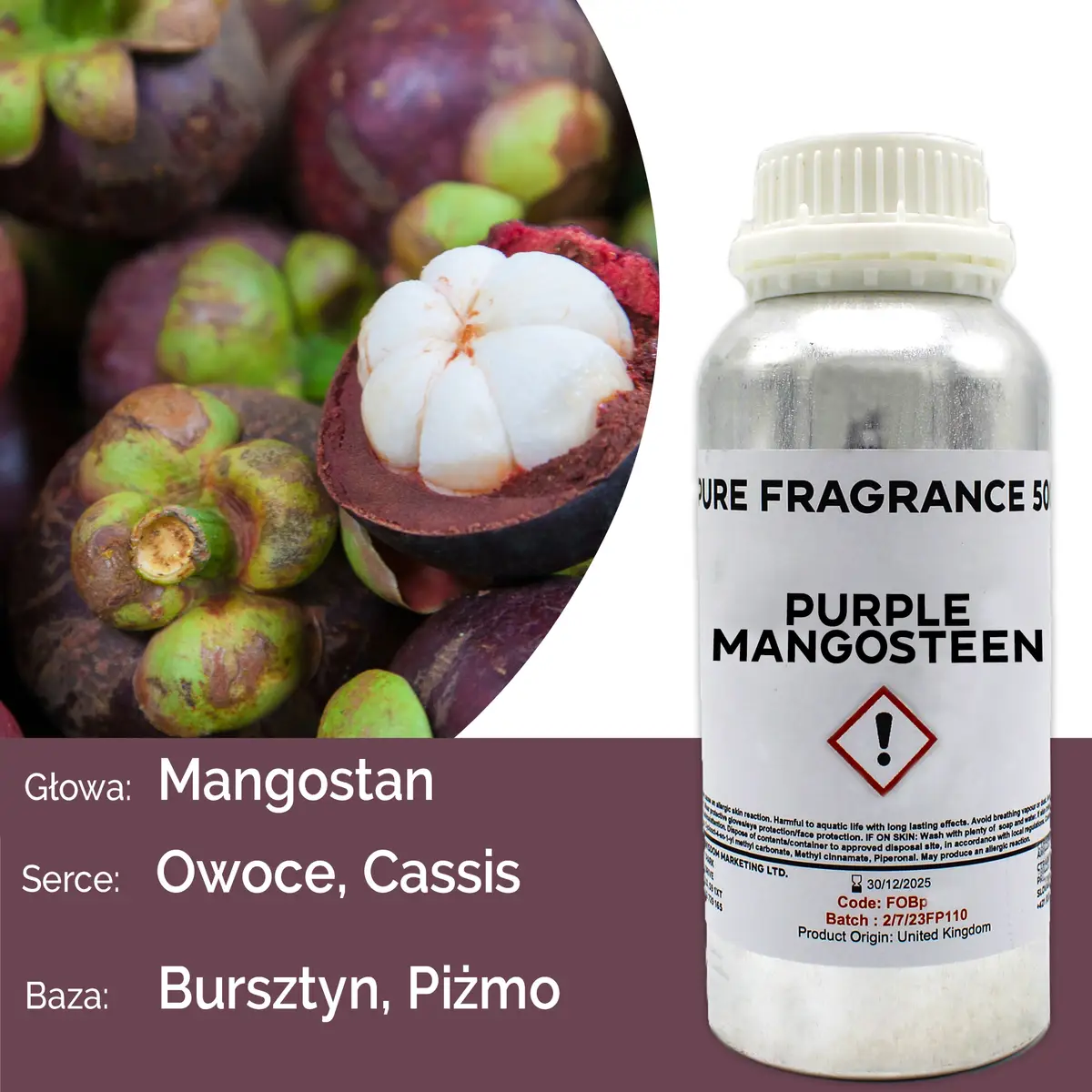 Rena doftoljan Purple Mangosteen 500 ml - produktbild 3