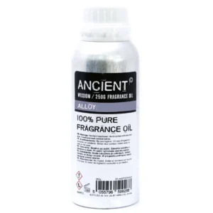 Aluminiumflaska med 250 g ren doftolja märkt Ancient Alloy