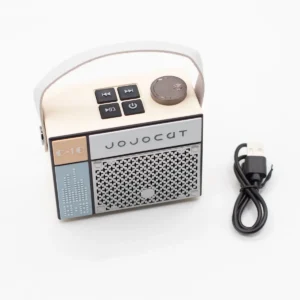 Retro Bluetooth-högtalare Jojocut C10 - produktbild 2