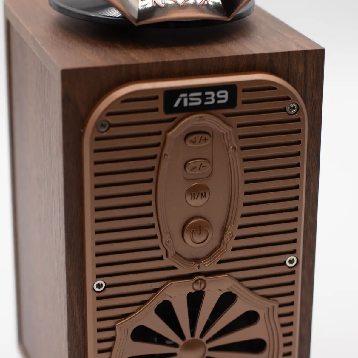 Retro Bluetooth-högtalare med grammofonhorn och 8 watt - produktbild 5