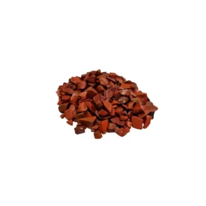 Röd jaspis polerad flis 1 kg - produktbild 2