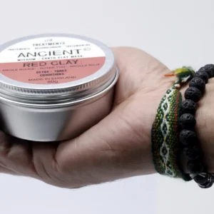 Röd kaolinlermask 100 g - produktbild 3