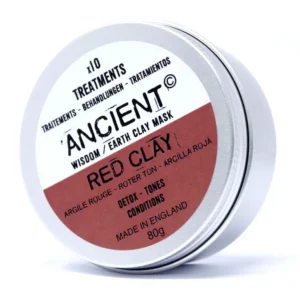 Röd kaolinlermask 100 g - produktbild 5