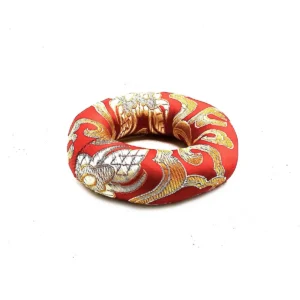 Röd ringkudde 8 cm för klangskål 10-12 cm - produktbild 3