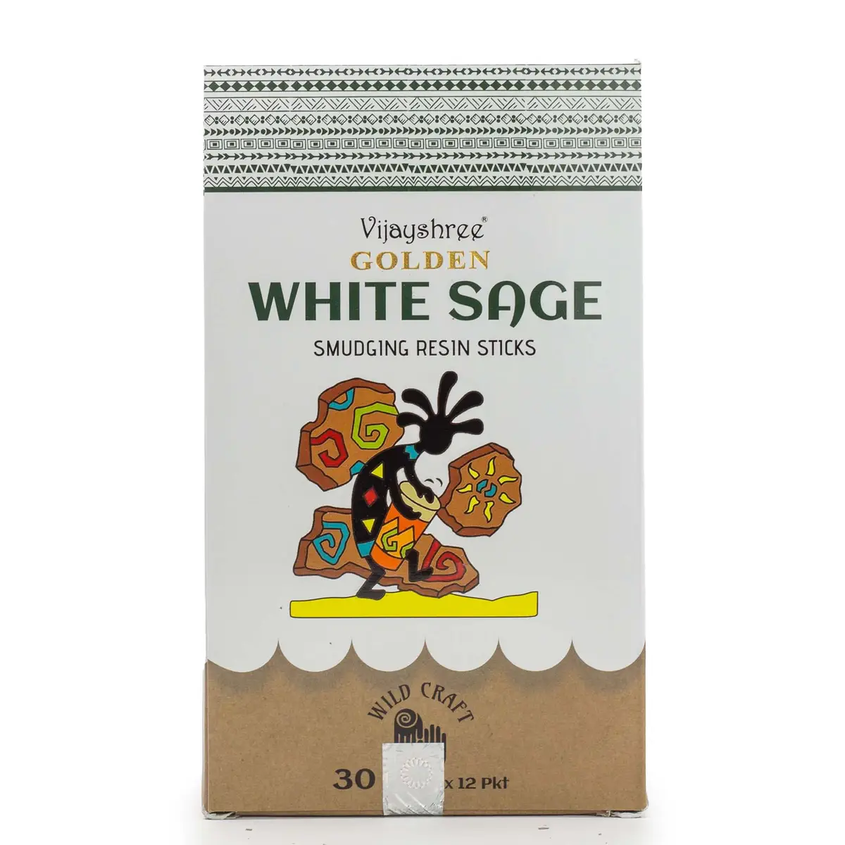 Rökelsepinnar av gyllene vit salvia, 30 g, 6-pack - produktbild 3