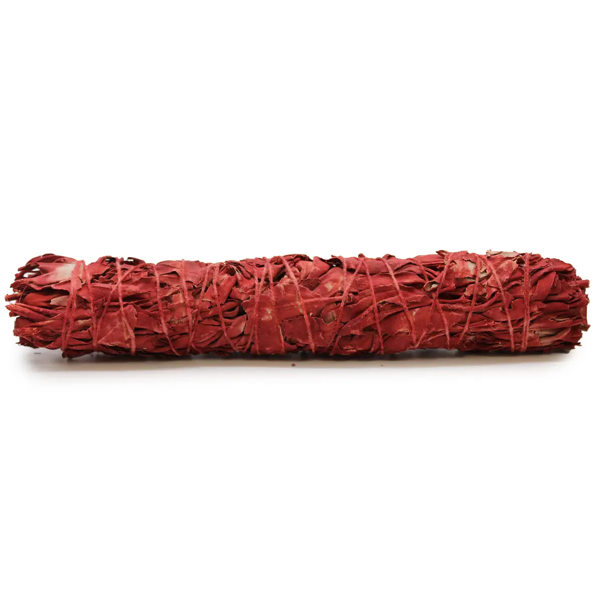 Röd rökelsesticka Dragons Blood Sage bunden med tråd