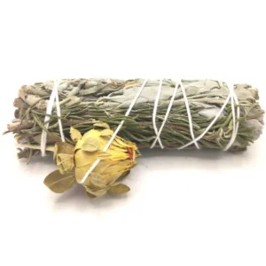 Rökelsesticka för rening med salvia 10 cm - produktbild 3