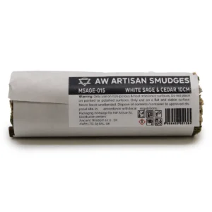Rökelsesticka med vit salvia och ceder 10 cm - produktbild 2