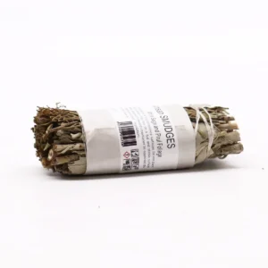 Rökelsesticka med vit salvia och pirulblad - produktbild 2