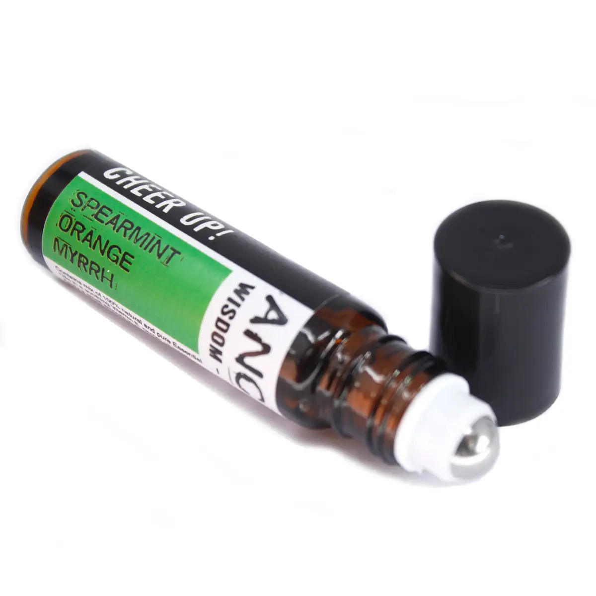Roll-on med eterisk oljeblandning 10 ml – Cheer Up! - produktbild 7