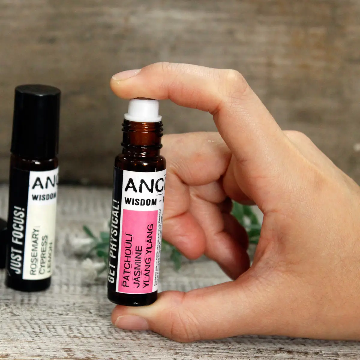 Roll-on med eterisk oljeblandning 10 ml – Just Focus - produktbild 6