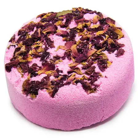 Romantisk blommig badbomb med lavendel och ros - produktbild 10