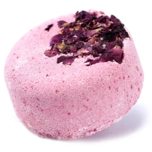 Romantisk blommig badbomb med lavendel och ros - produktbild 2