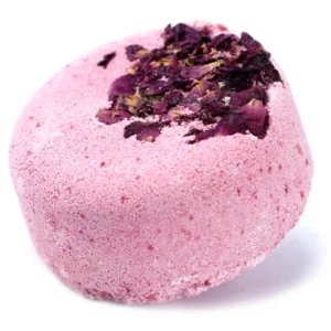 Romantisk blommig badbomb med lavendel och ros - produktbild 9
