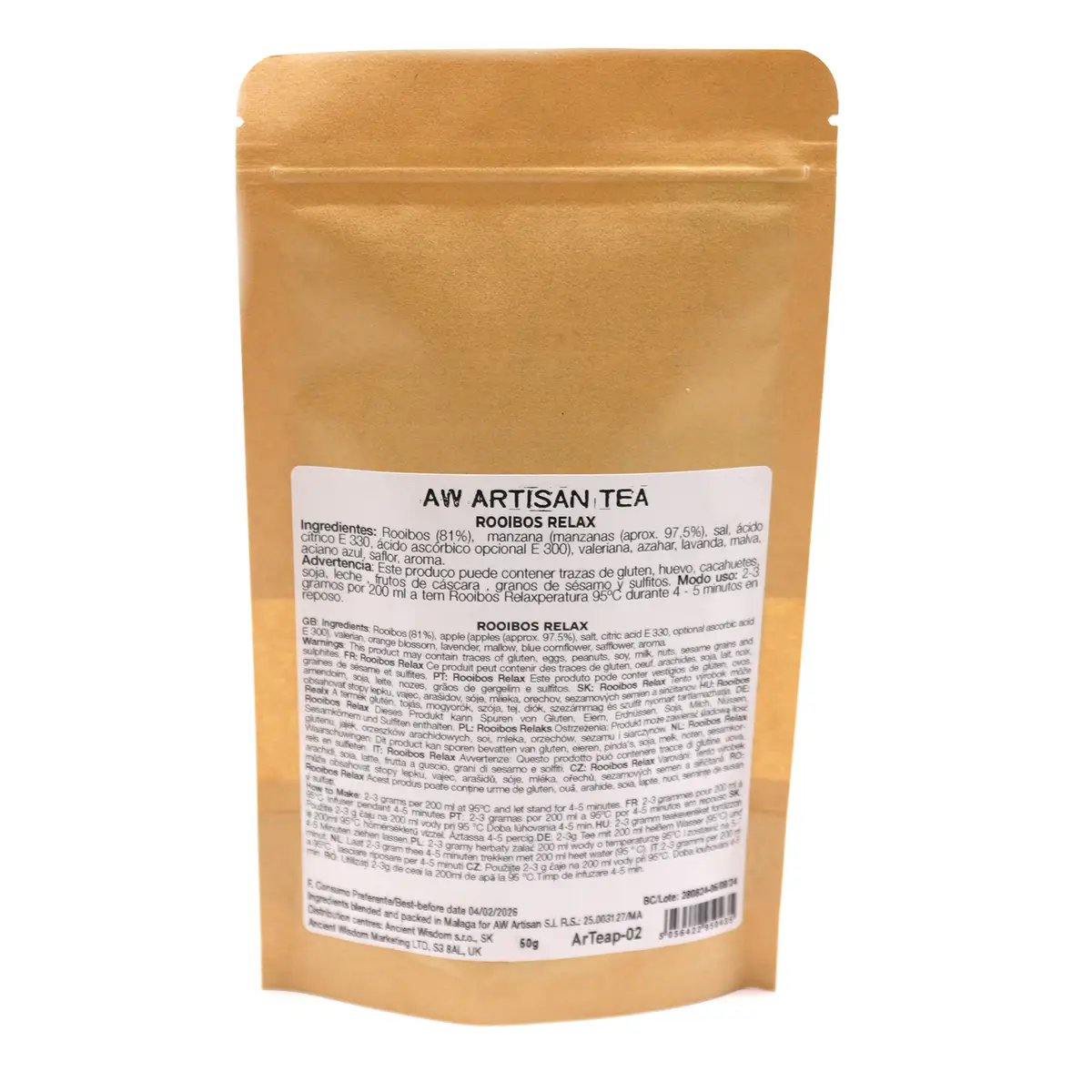 Rooibos-te blandning 50 g Relax med lavendel och frukt - produktbild 5