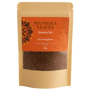 Rooibos-te med äpple och kanel 50 g - produktbild 5