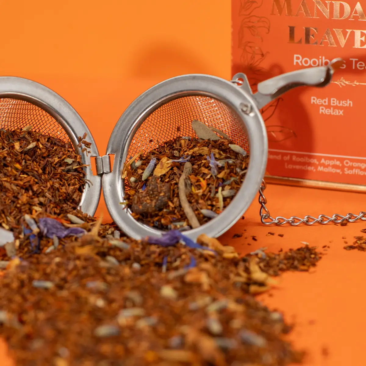 Rooibos-te Red Bush Relax 50 g i burk - produktbild 7