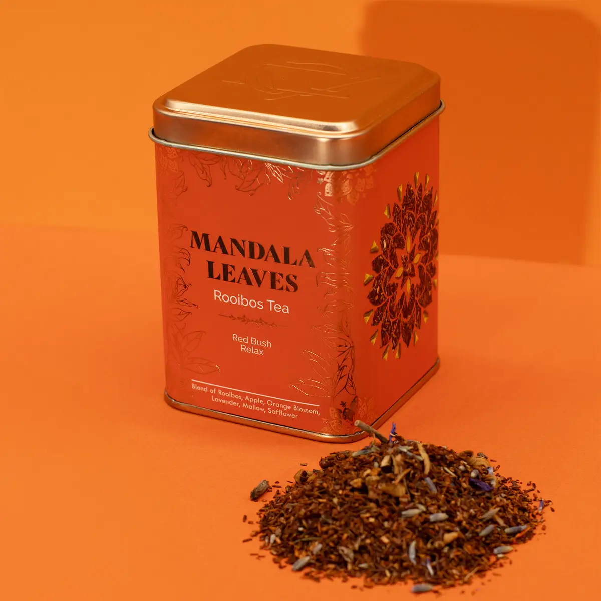 Rooibos-te Red Bush Relax 50 g i burk - produktbild 9