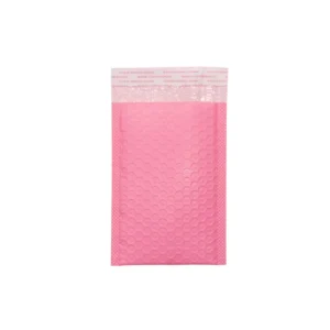 Rosa bubbelkuvert i polyeten 130x180+40 mm - produktbild 2