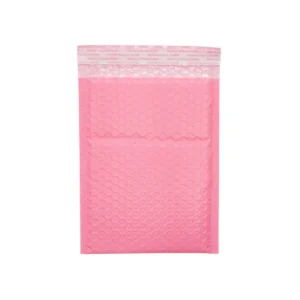 Rosa bubbelkuvert i polyeten 180x230+40 mm - produktbild 2
