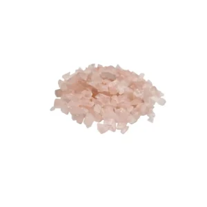 Rosenkvarts ädelstensflis bulk 1 kg - produktbild 2