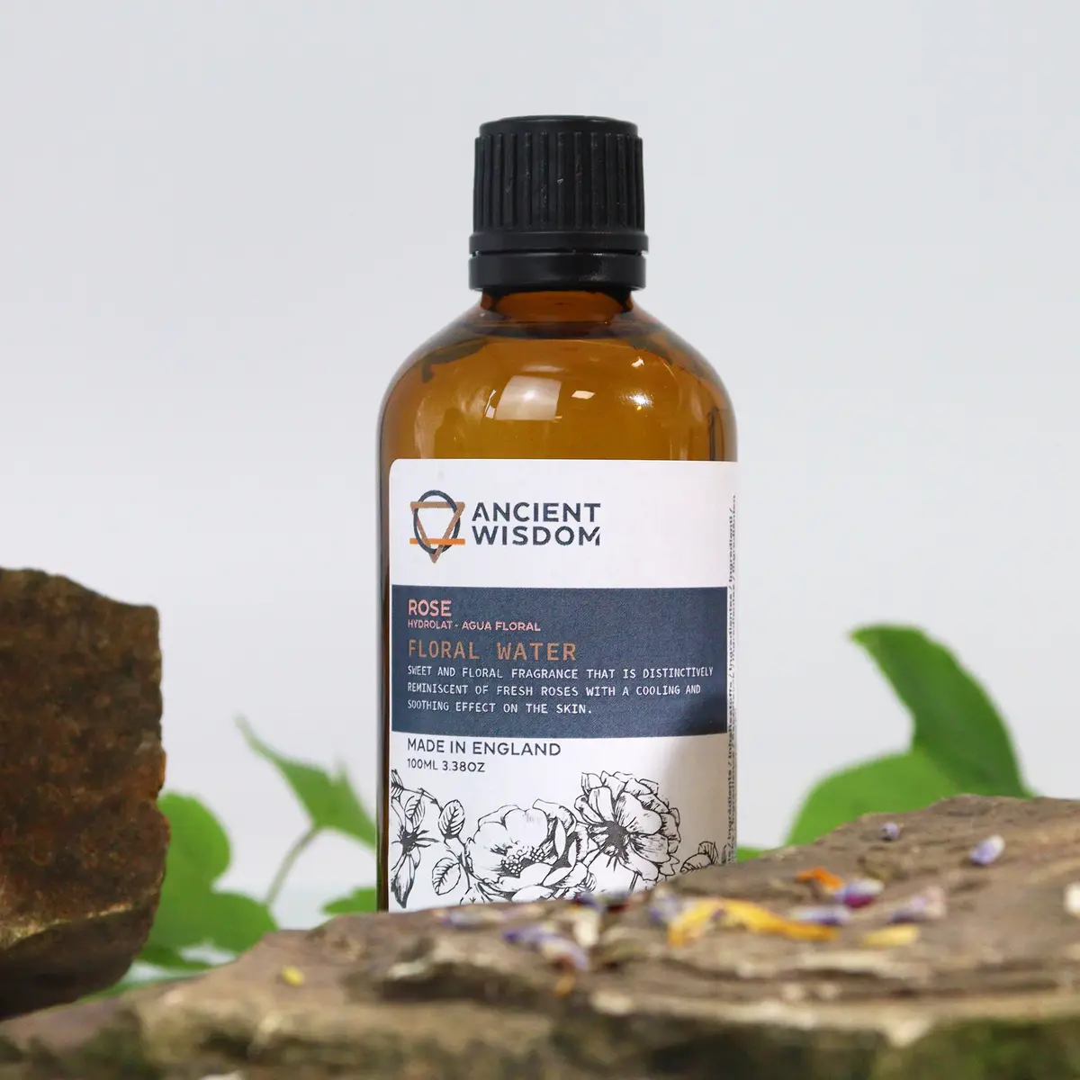 Rosenvatten hydrolat 100 ml - produktbild 2