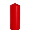 Rött blockljus 60×150 mm