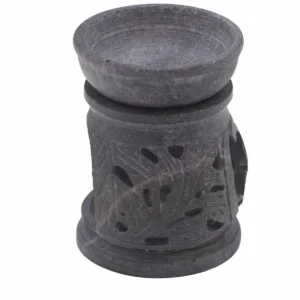 Såpstensolja-brännare med Om-motiv 8 cm - produktbild 2