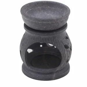 Såpstensolja-brännare med Om-motiv 8 cm - produktbild 3