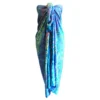 Sarong med blocktryck från Bali och kokosknapp