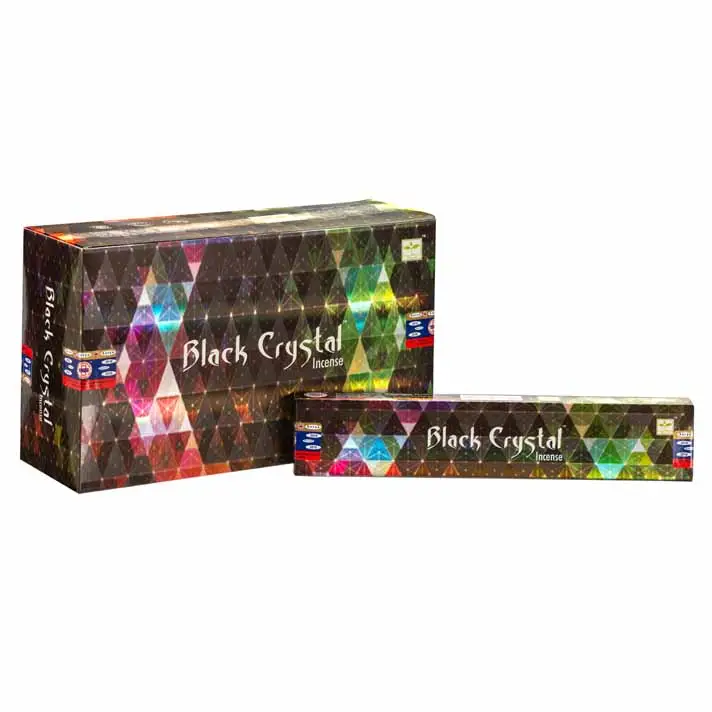 Satya Black Crystal rökelsepinnar 15 gram - produktbild 2