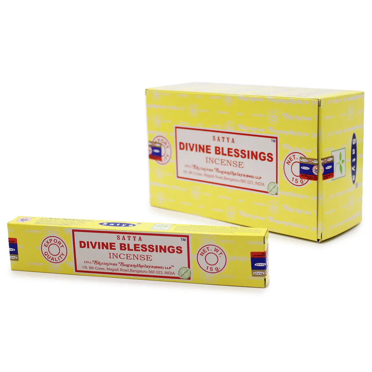 Satya Divine Blessing rökelsepinnar 15 g - produktbild 2