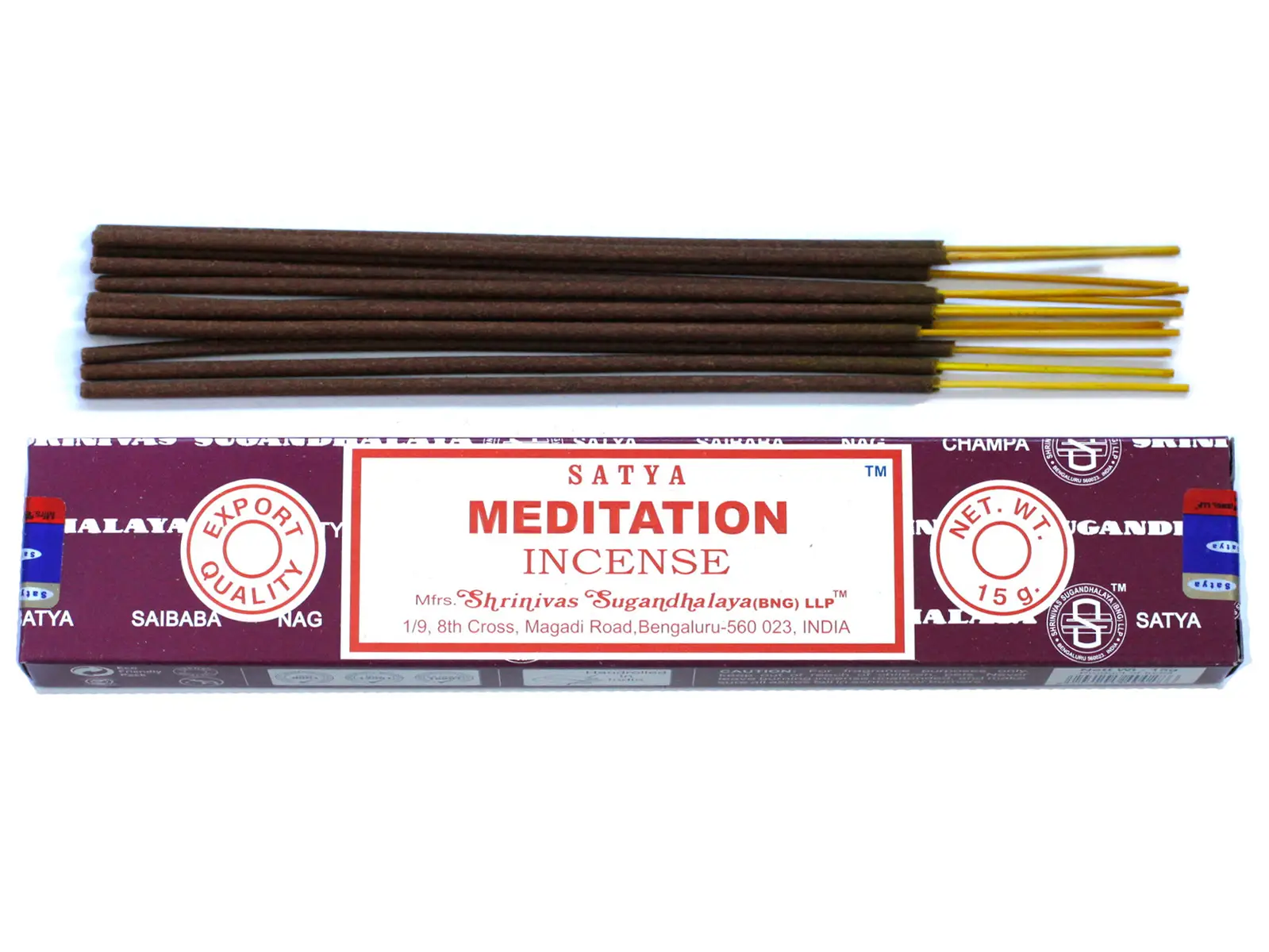 Satya Meditation rökelsepinnar 15 g - produktbild 2