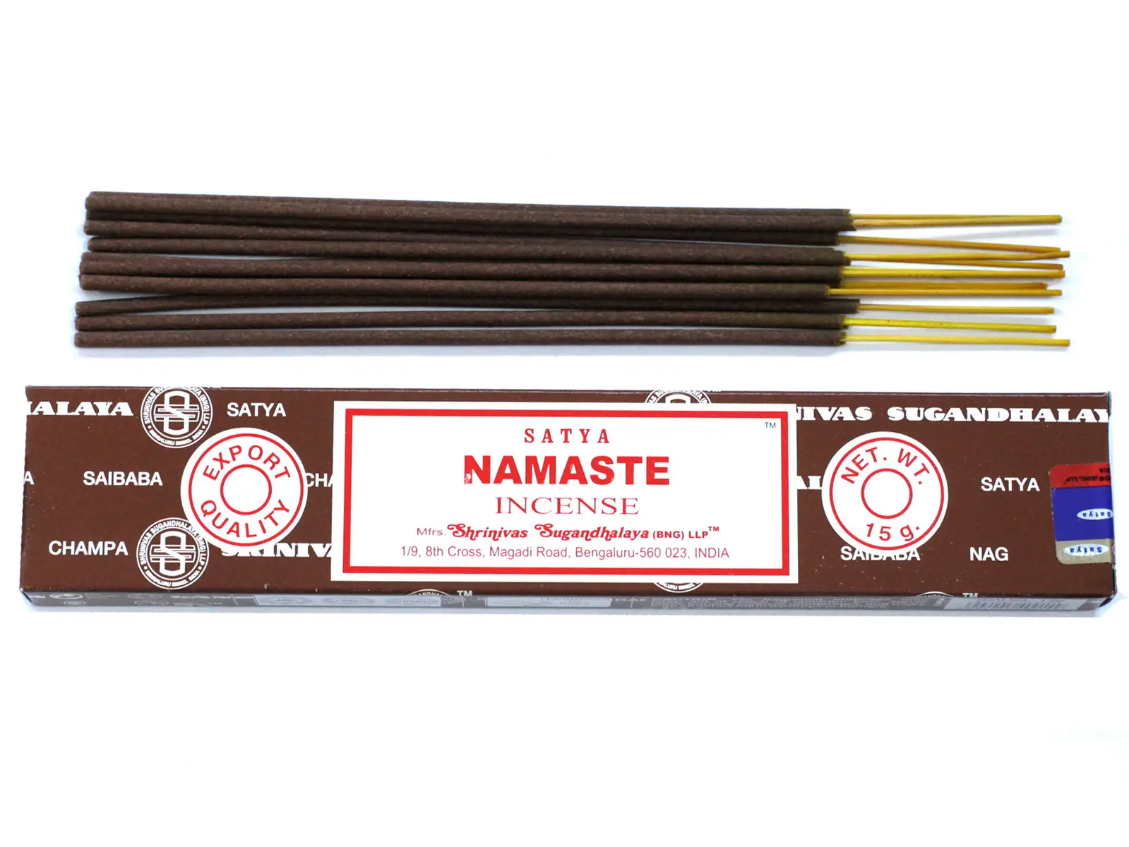 Satya Namaste rökelsepinnar 15 g - produktbild 2