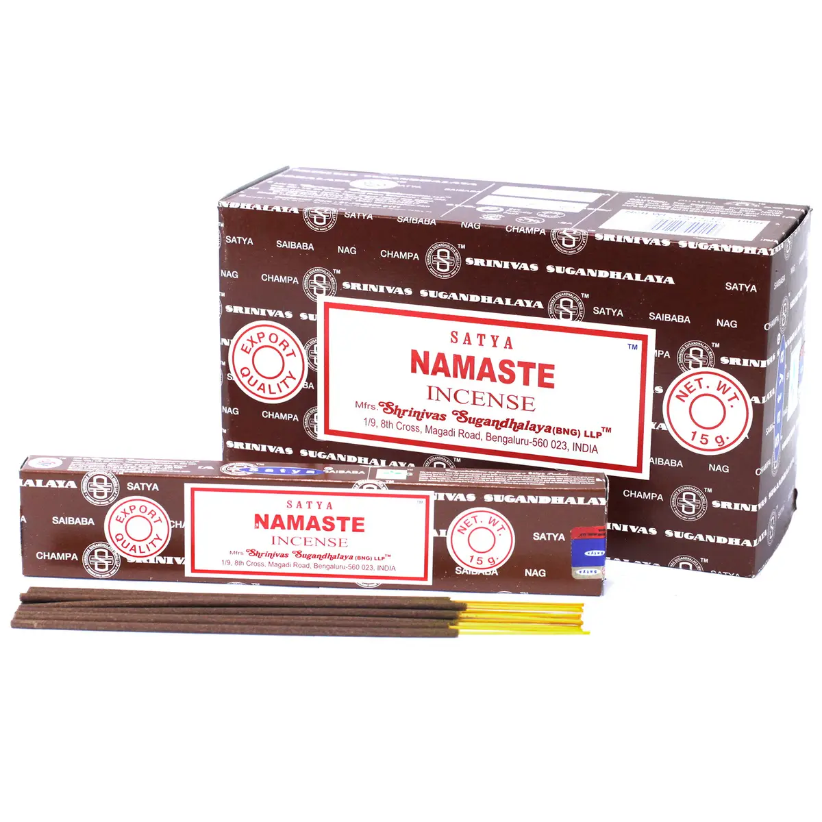 Satya Namaste rökelsepinnar 15 g - produktbild 3