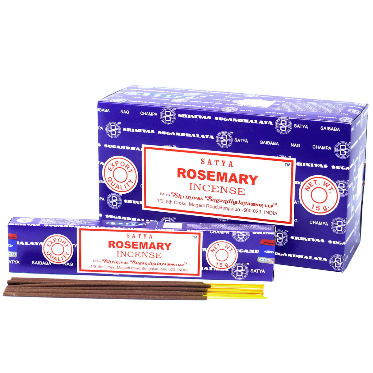 Satya Rökelsepinnar 15 g Rosmarin - produktbild 3