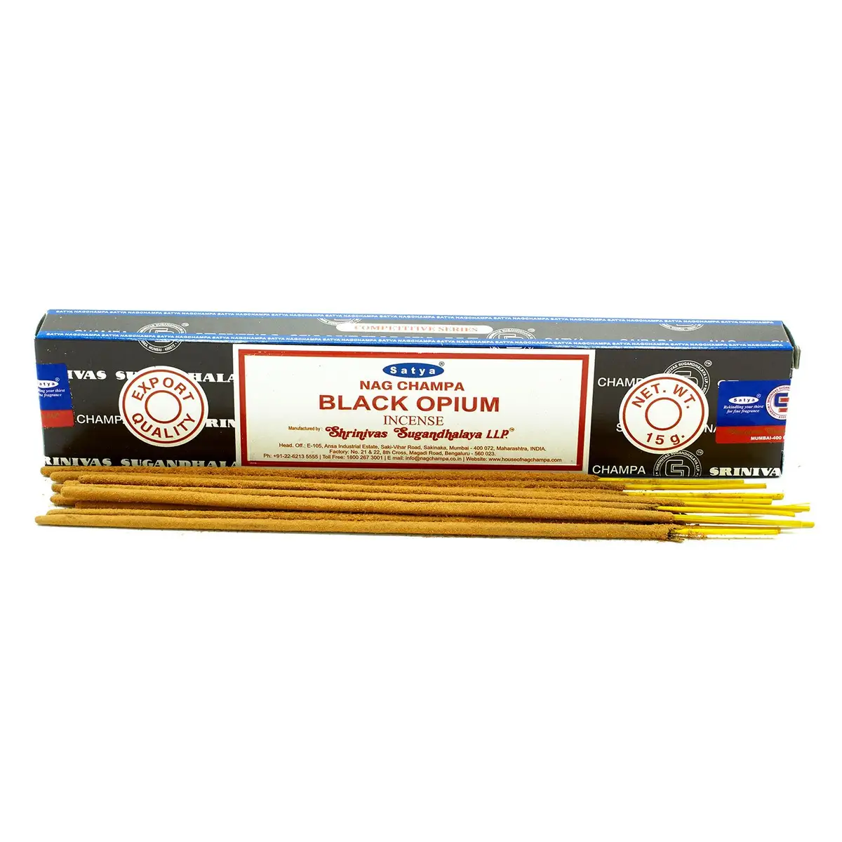 Satya Rökelsepinnar 15g Black Opium - produktbild 2